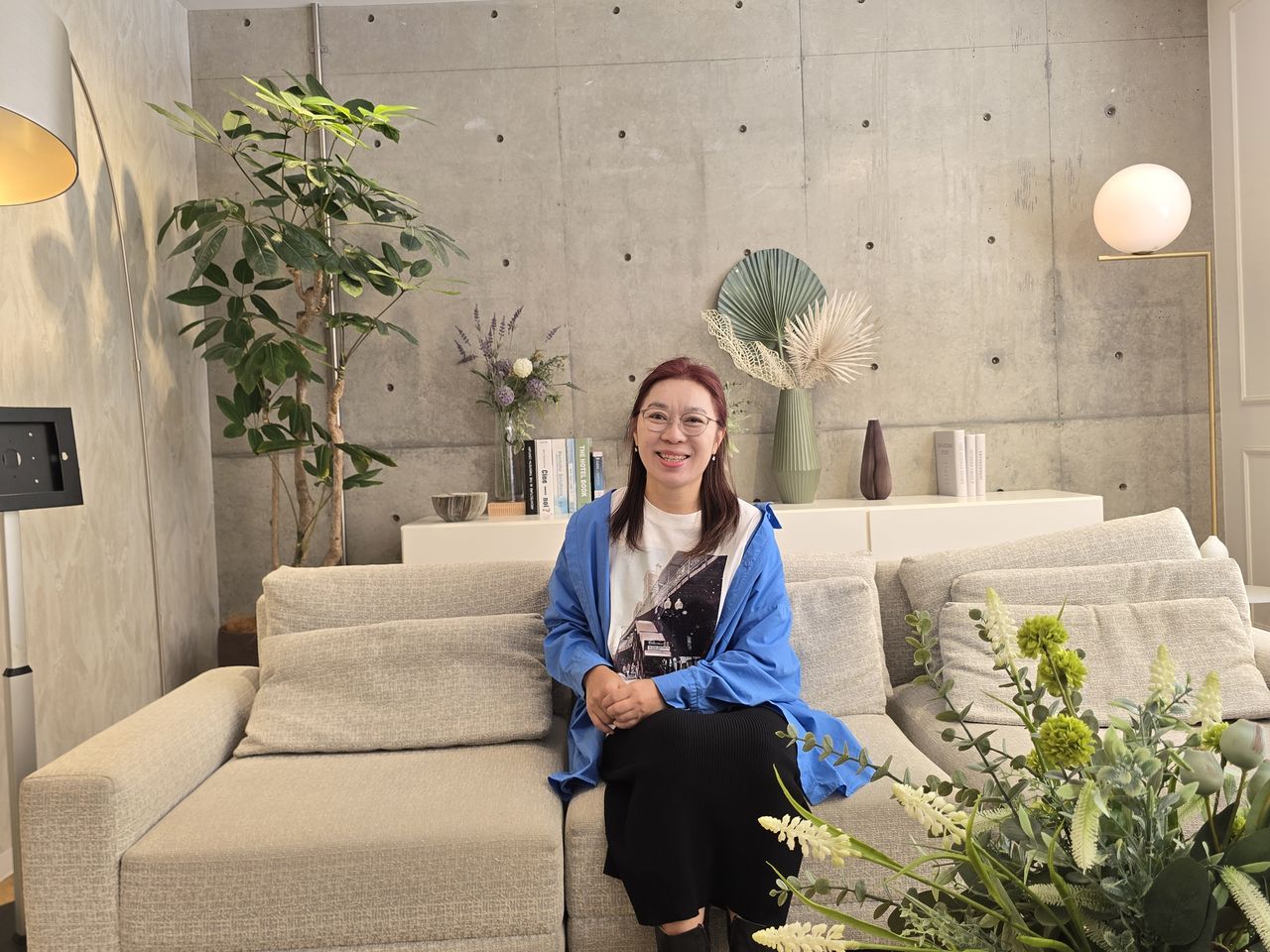 여유로운 미소의 박은희 강사